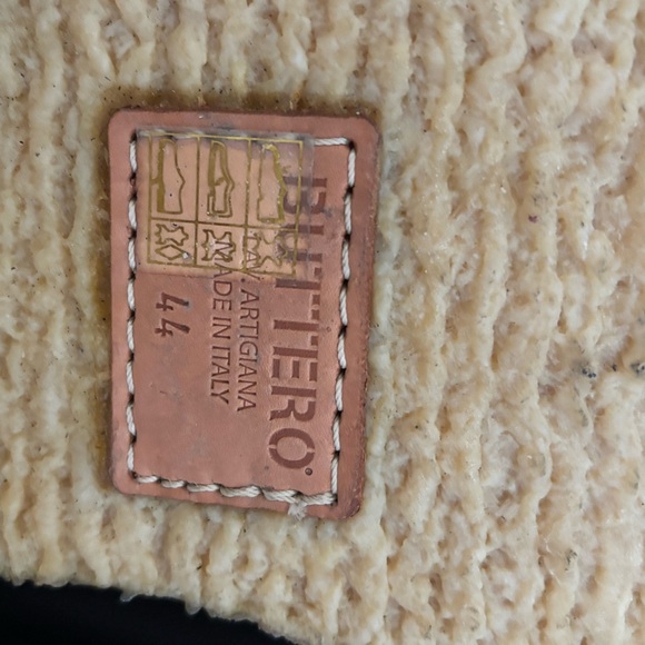 Buttero Shiny Black Leather Men's Boots - Picture 7 of 15